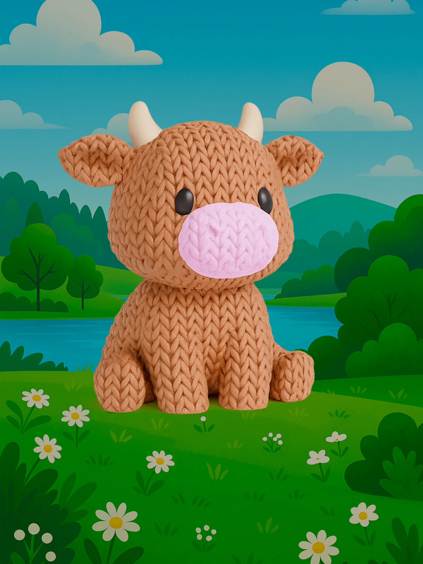 Коровка - Вязаная семейка