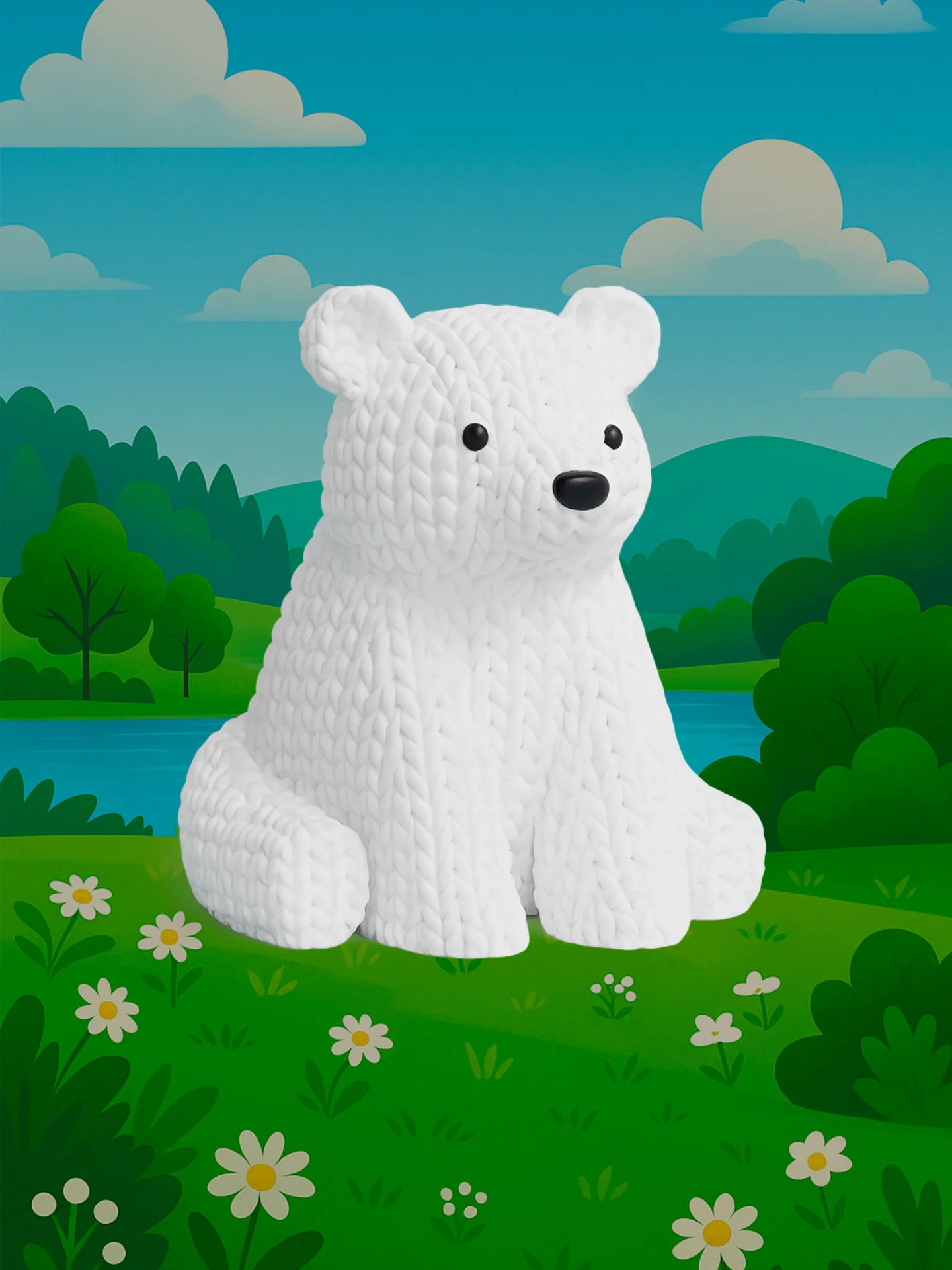 Мишка - Вязаная семейка