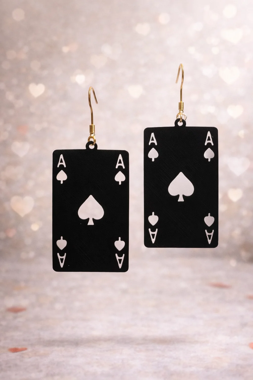Серьги «Пиковый туз»