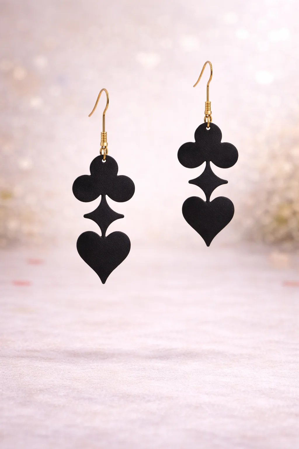 Серьги «Чёрные масти»